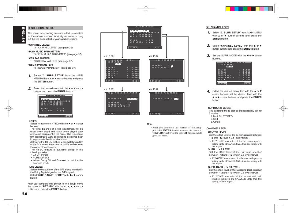 Marantz SR6001 User Manual | Page 40 / 68