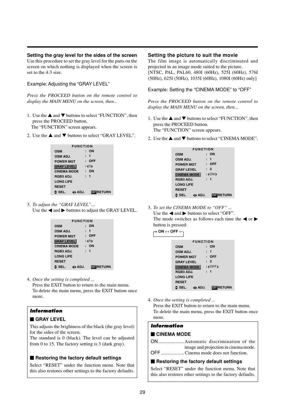 Marantz PD4293D User Manual | Page 36 / 64