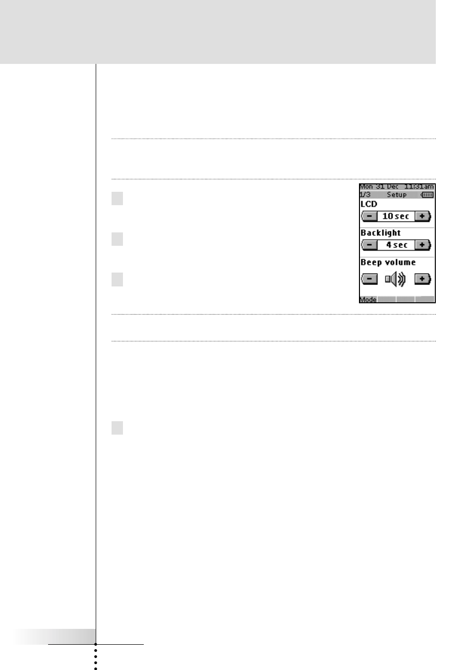 Adjusting the settings, Setting up your rc3200 | Marantz RC3200 User Manual | Page 14 / 36