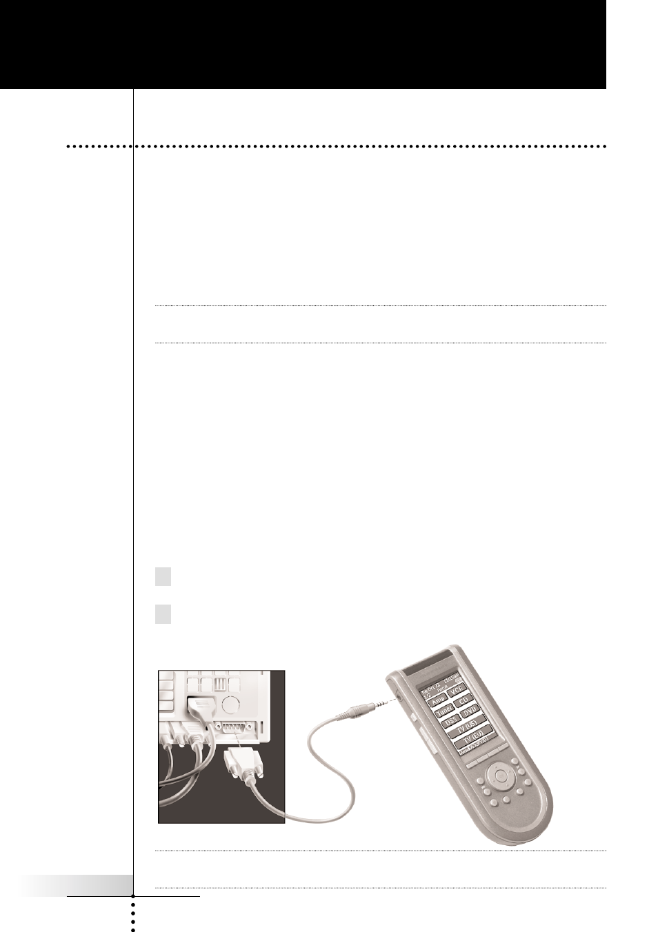 Programming via pc, Rc3200 setup programming software | Marantz RC3200 User Manual | Page 26 / 36