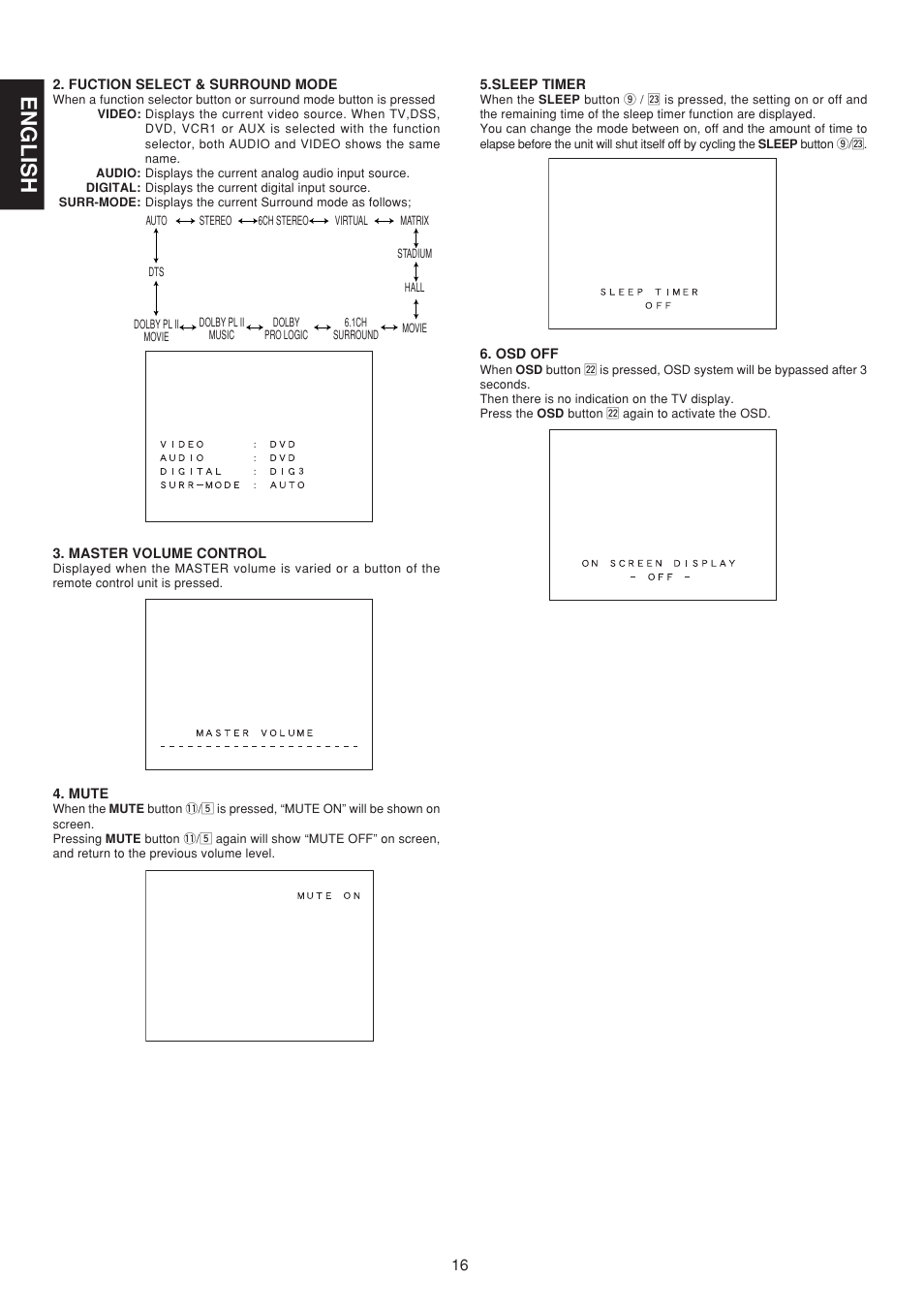 English | Marantz SR5200 User Manual | Page 23 / 33