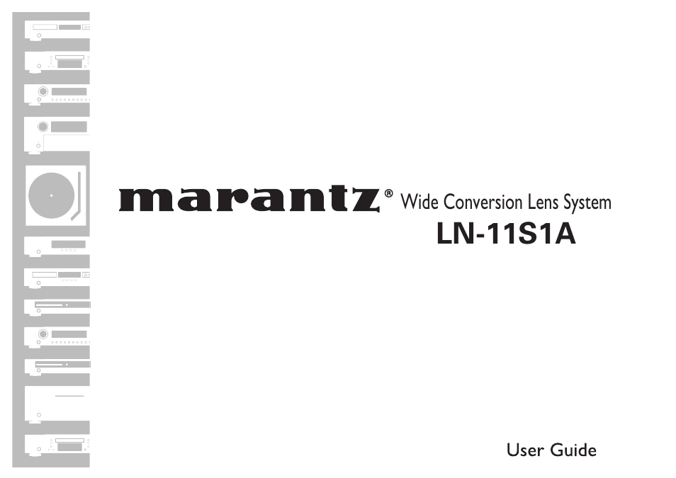 Marantz LN-11S1A User Manual | 18 pages