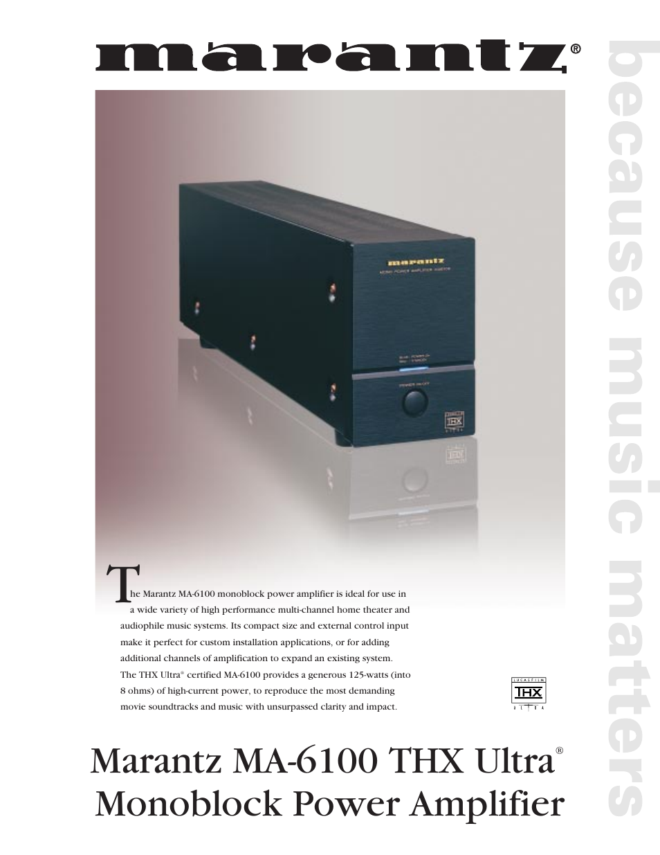Marantz 646-032 User Manual | 1 page