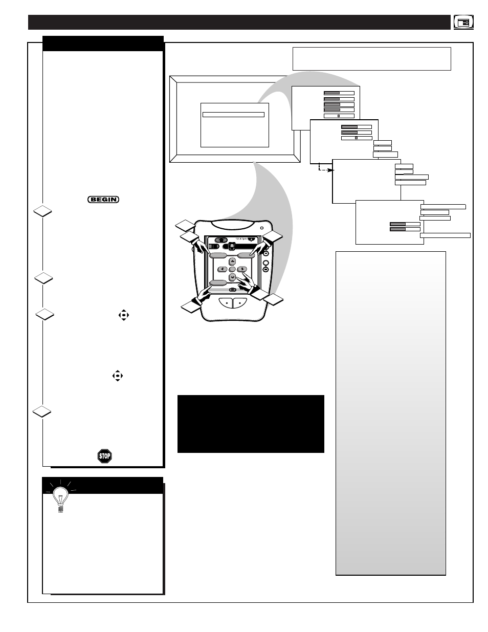 Onitor, Eatures, Ontrols | Marantz PV6480 User Manual | Page 39 / 56