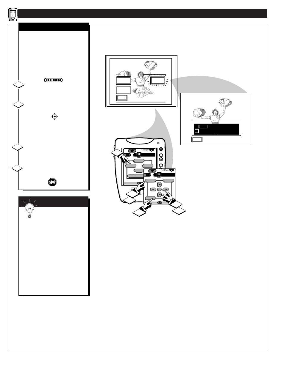 Emote, Ontrol, Peration | Continued | Marantz PV6480 User Manual | Page 42 / 56