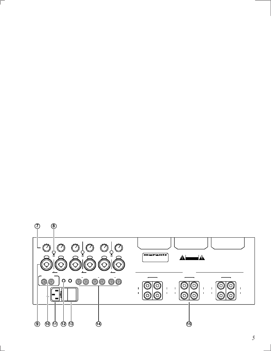 Marantz MM9360 User Manual | Page 5 / 12