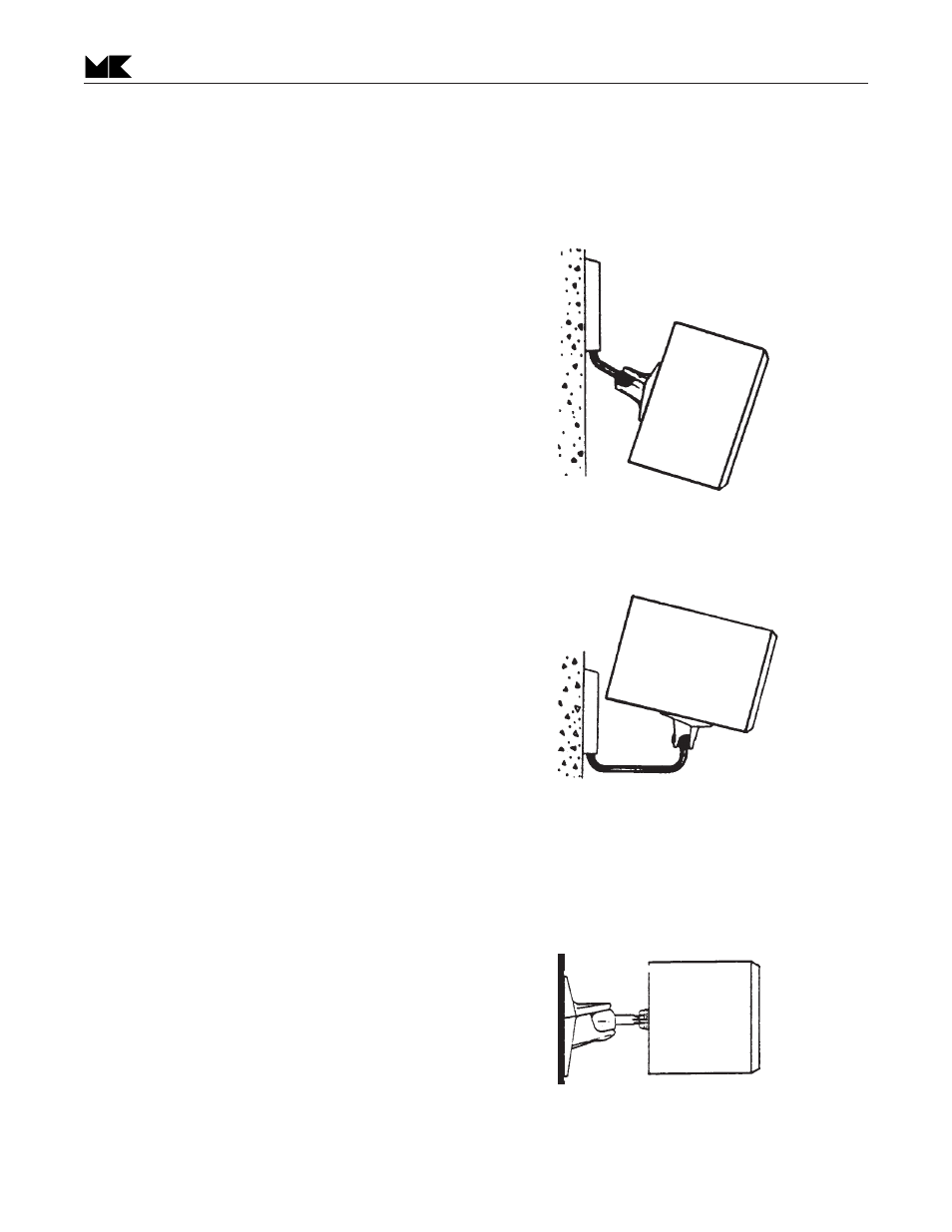 Figure 7 selecting the right omnimount, S-90, S-80 | MK Sound S-1C User Manual | Page 20 / 20