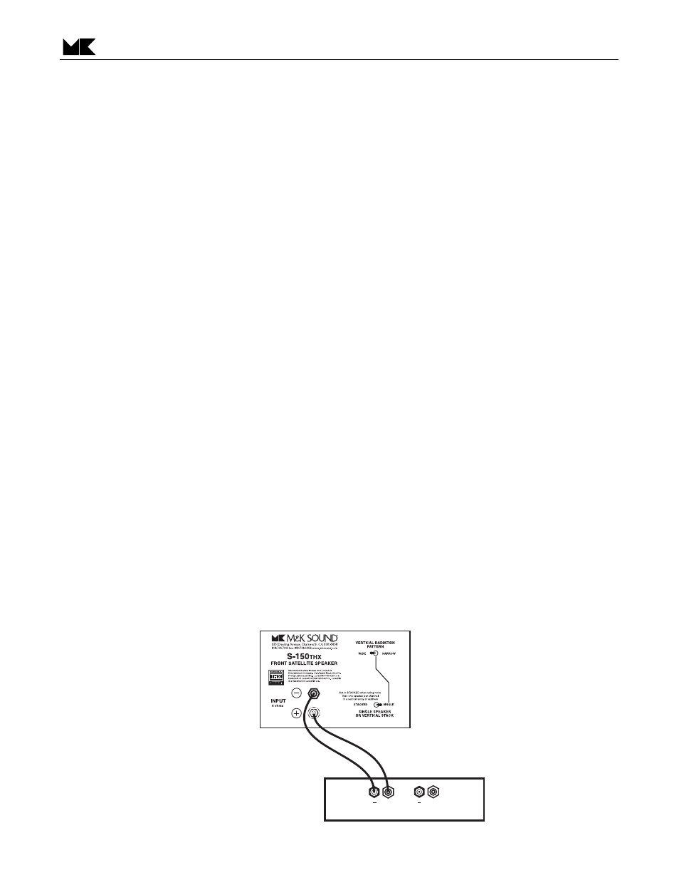 Speaker hook-up, Optimizing speaker placement | MK Sound S-150THX C User Manual | Page 4 / 10