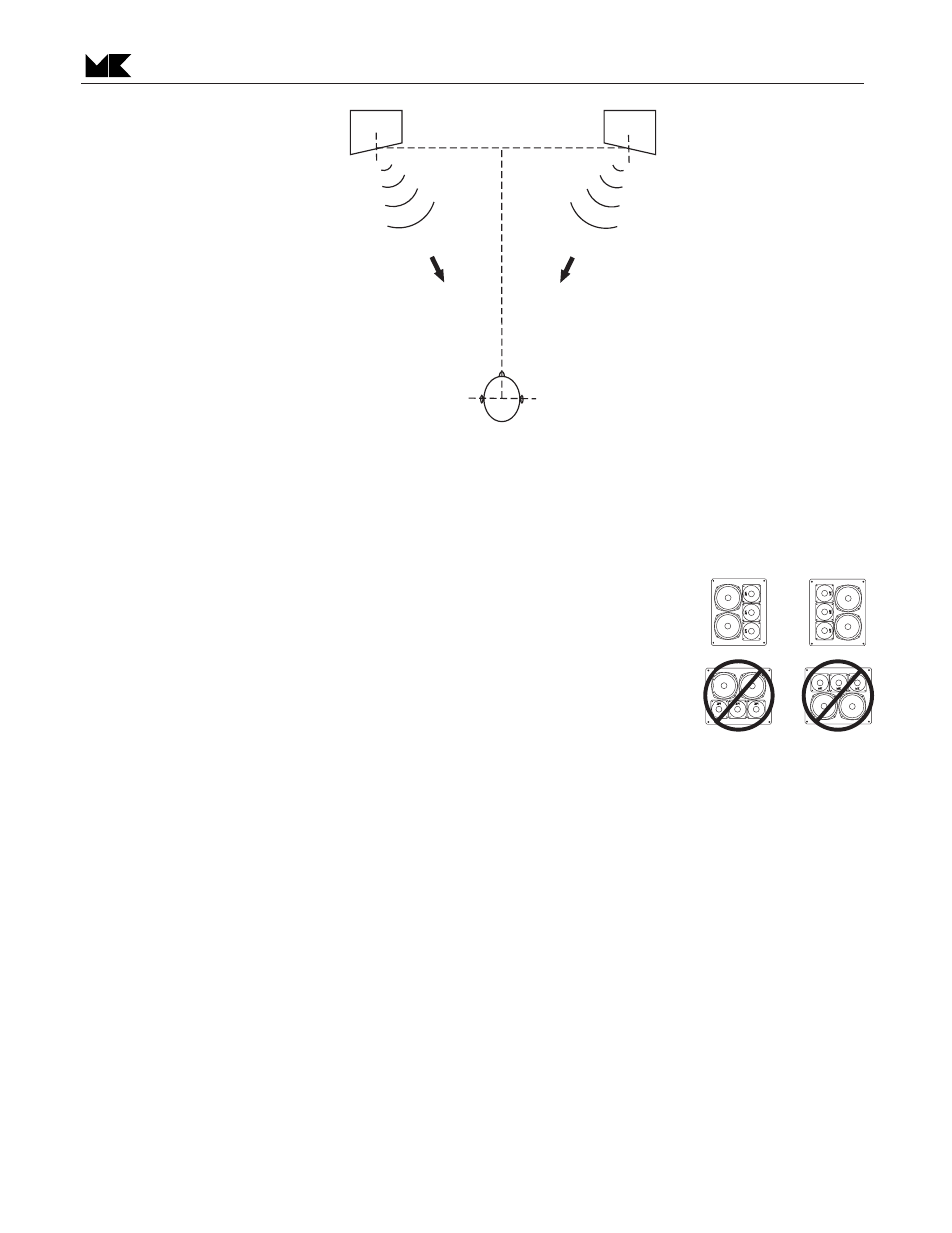 Speaker placement in a home audio system | MK Sound S-150THX C User Manual | Page 6 / 10