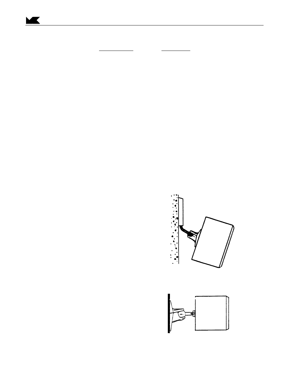 Specifications, Figure 3 use with an omnimount, Bracket | MK Sound S-125C User Manual | Page 12 / 12