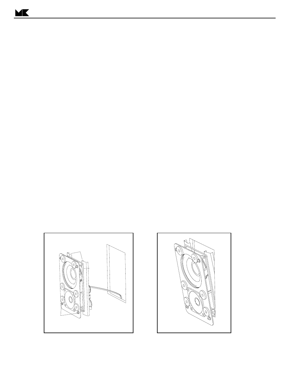 Mounting your new speaker in the wall | MK Sound SW-95 User Manual | Page 6 / 12