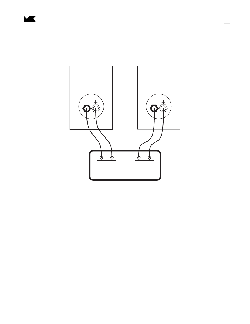 Figure 1 wiring with the surround-550 | MK Sound SURROUND-550THX User Manual | Page 5 / 8