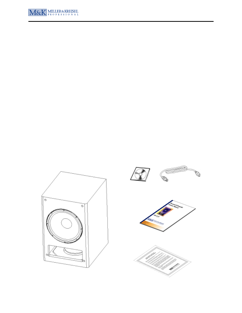 Introduction, Packing list | MK Sound MPS-5310 User Manual | Page 4 / 13