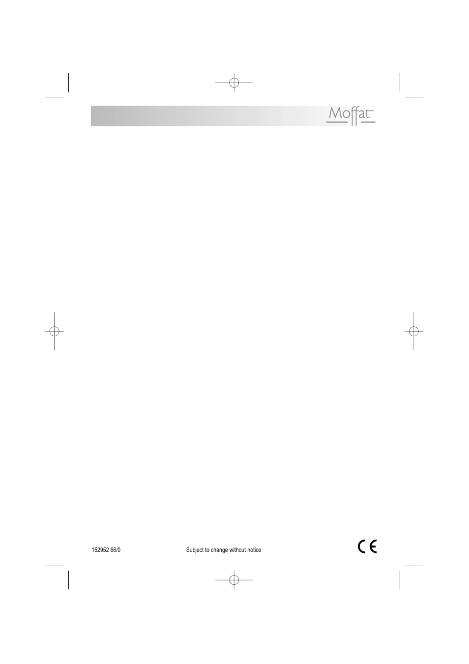 Moffat MDW 542 User Manual | Page 28 / 28