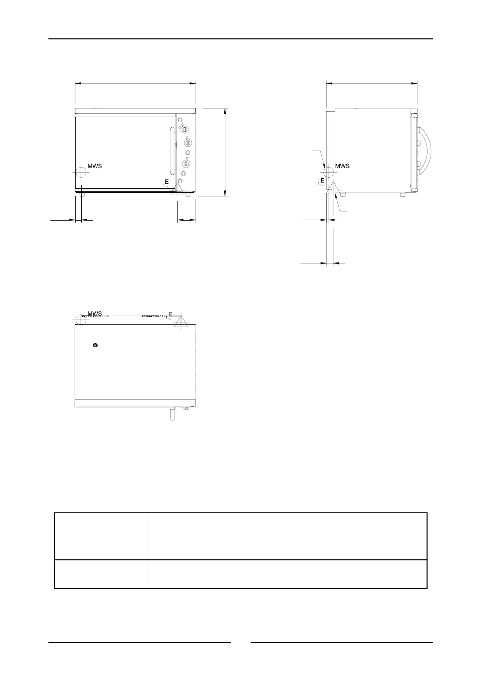 Specifications | Moffat E311 User Manual | Page 7 / 21
