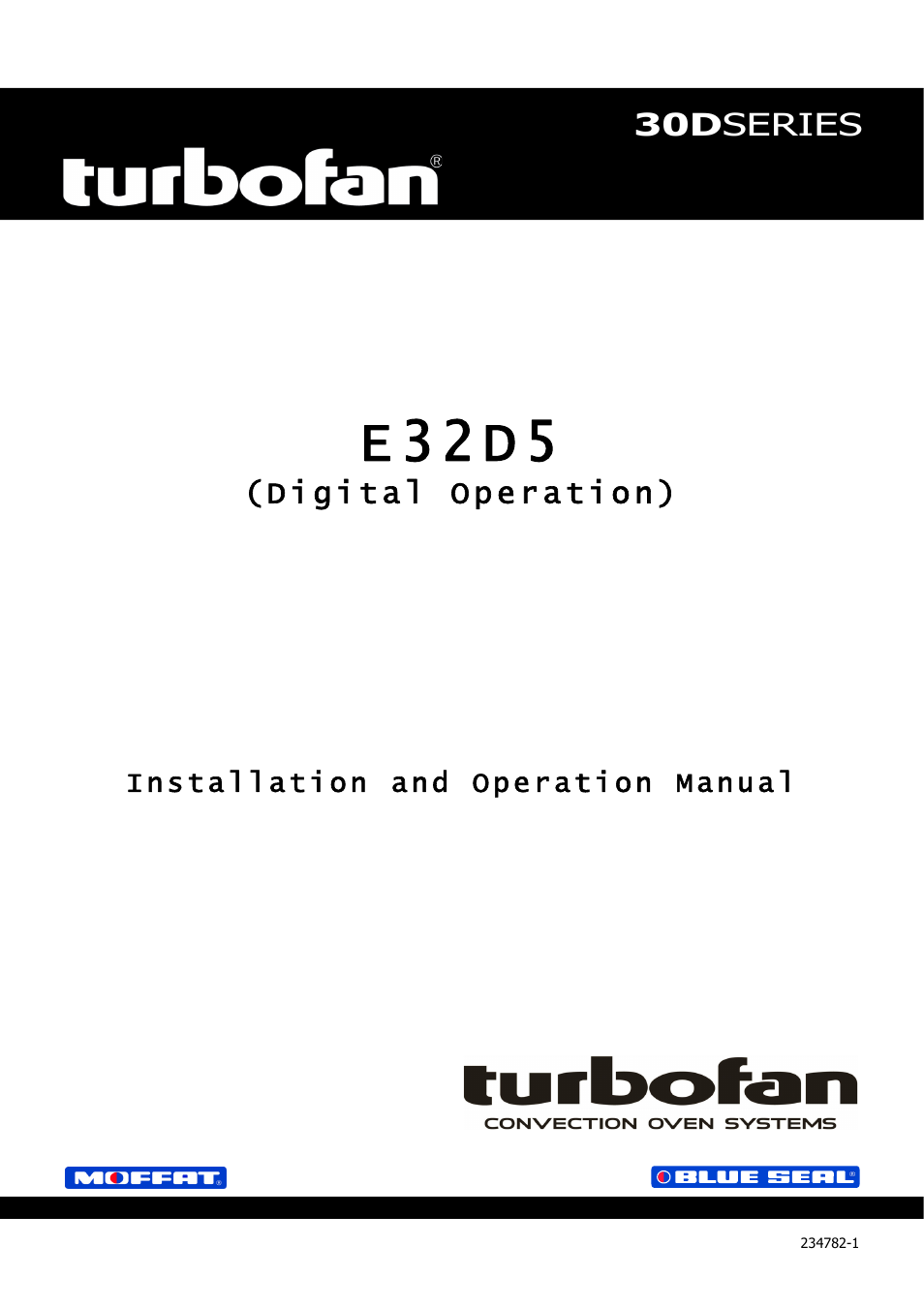 Moffat BLUE SEAL E32D5 User Manual | 22 pages