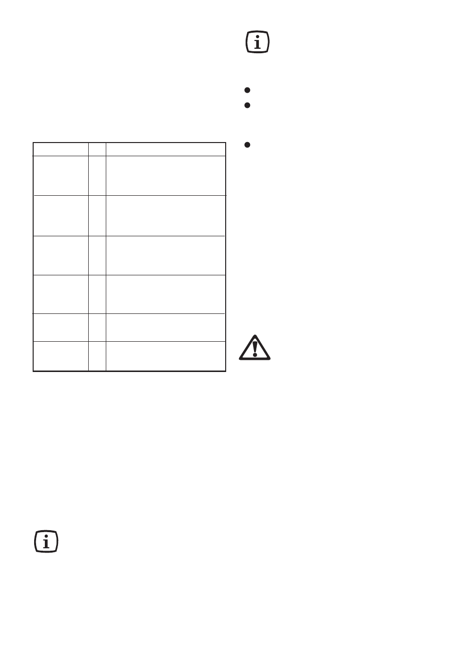 Operation, Hints and tips, Electric hotplates | Electric hotplates control light | Moffat MEH 631 User Manual | Page 4 / 12