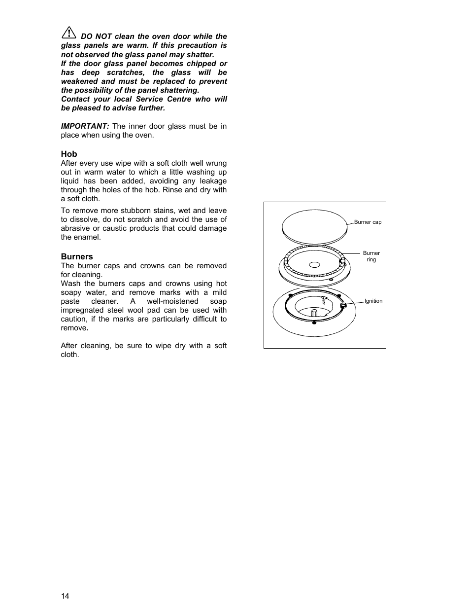 Moffat GSC 5061 User Manual | Page 14 / 27