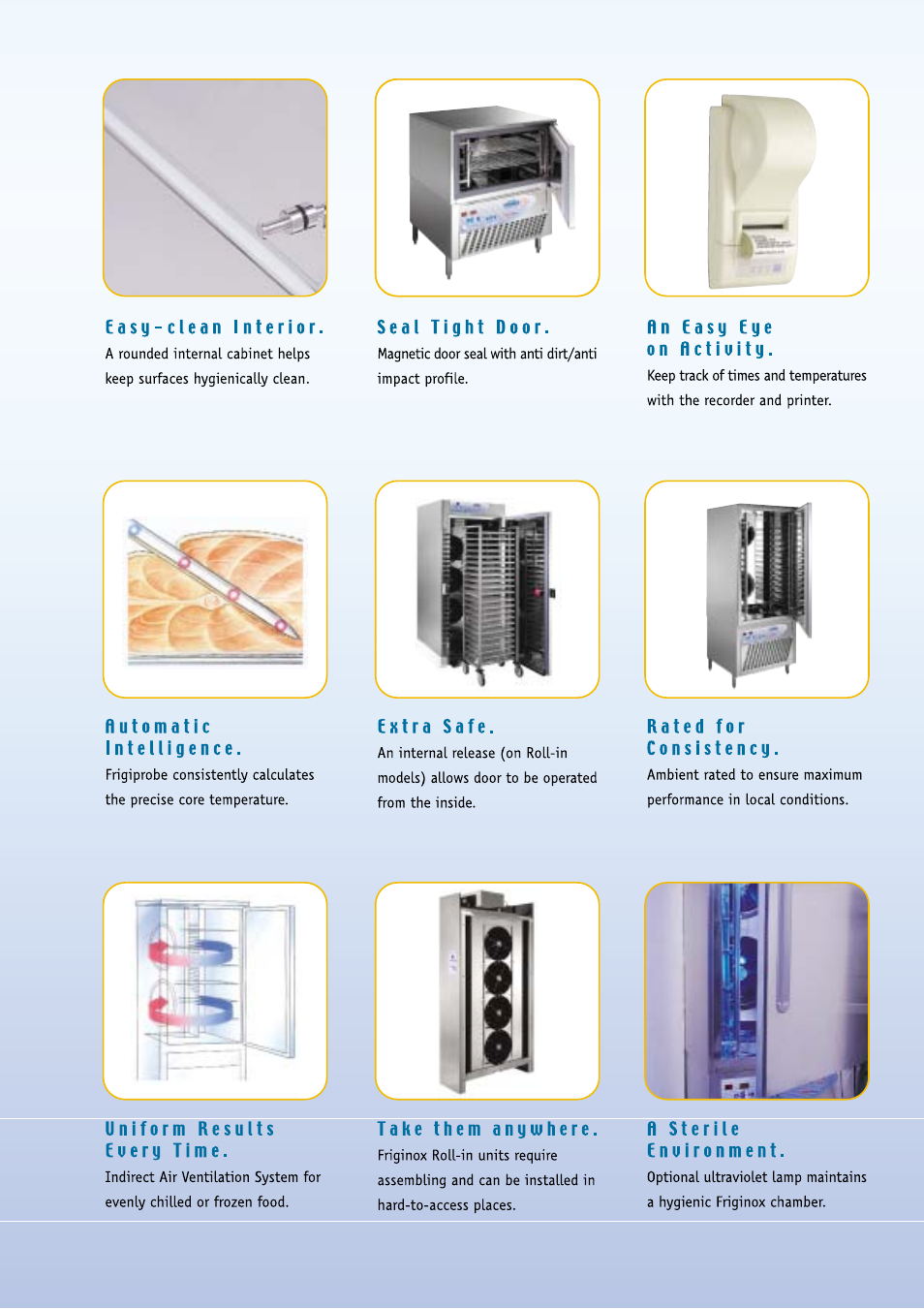 Moffat Blast Chillers and Freezers User Manual | Page 7 / 8