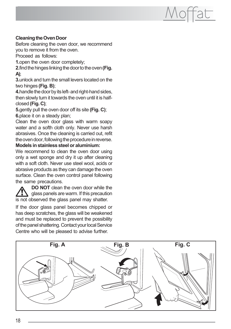 Moffat MSF 620 User Manual | Page 18 / 28