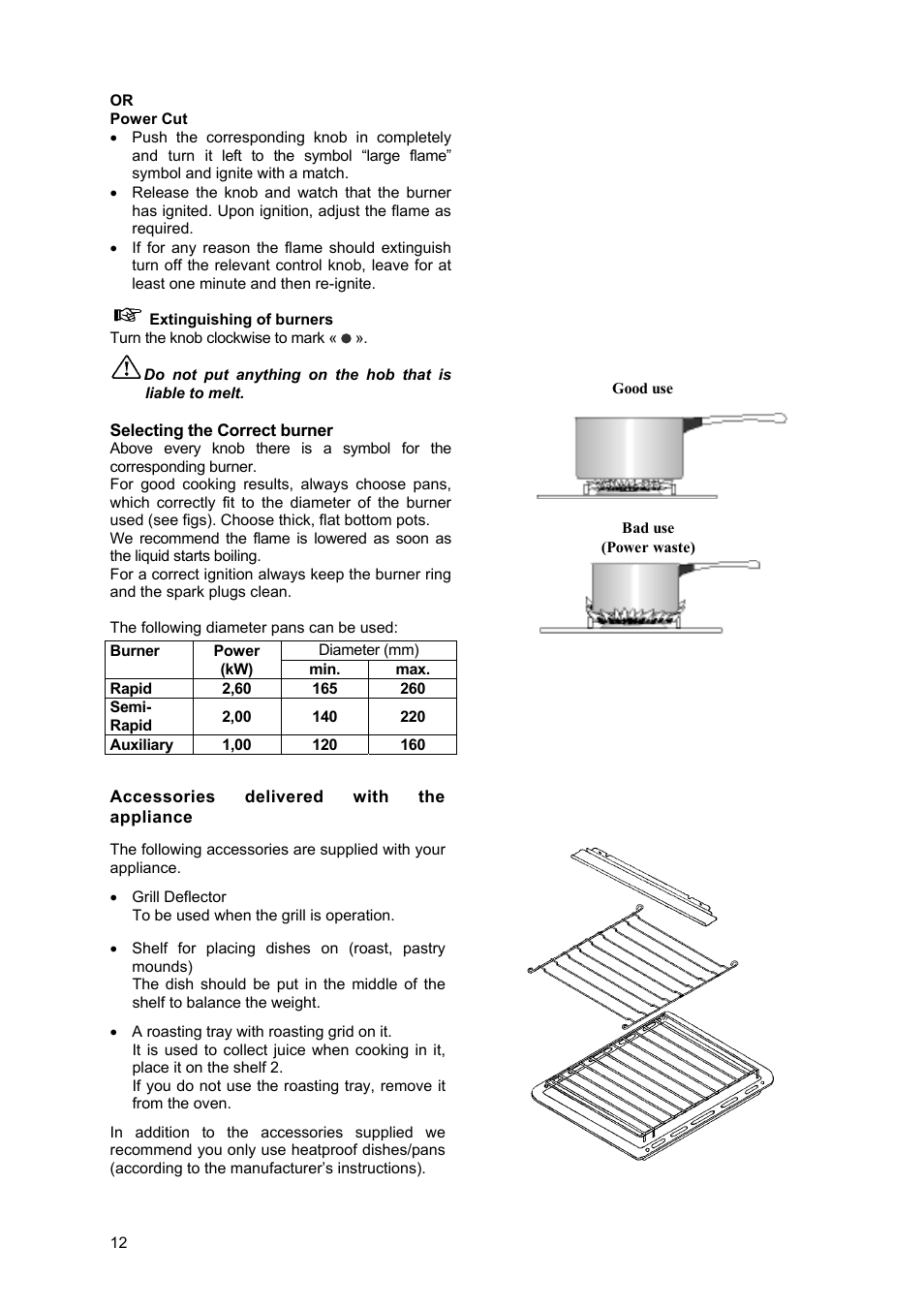 Moffat GSC 5062 User Manual | Page 12 / 25