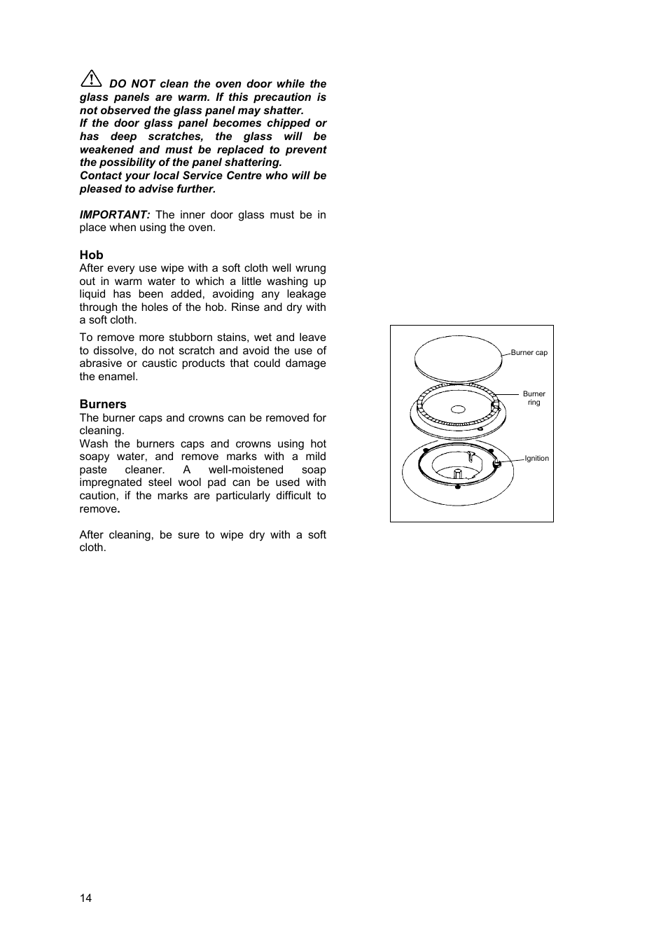 Moffat GSC 5062 User Manual | Page 14 / 25