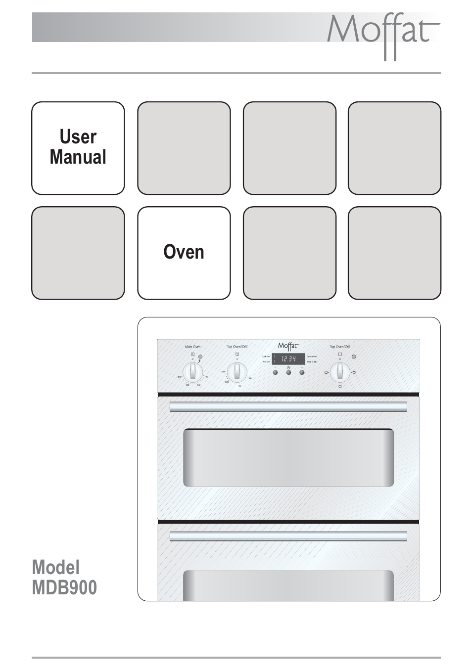 Moffat MDB900 User Manual | 44 pages