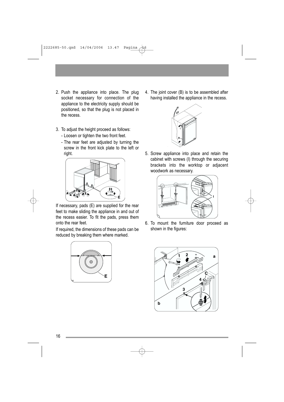 Moffat MUL 514 User Manual | Page 16 / 20
