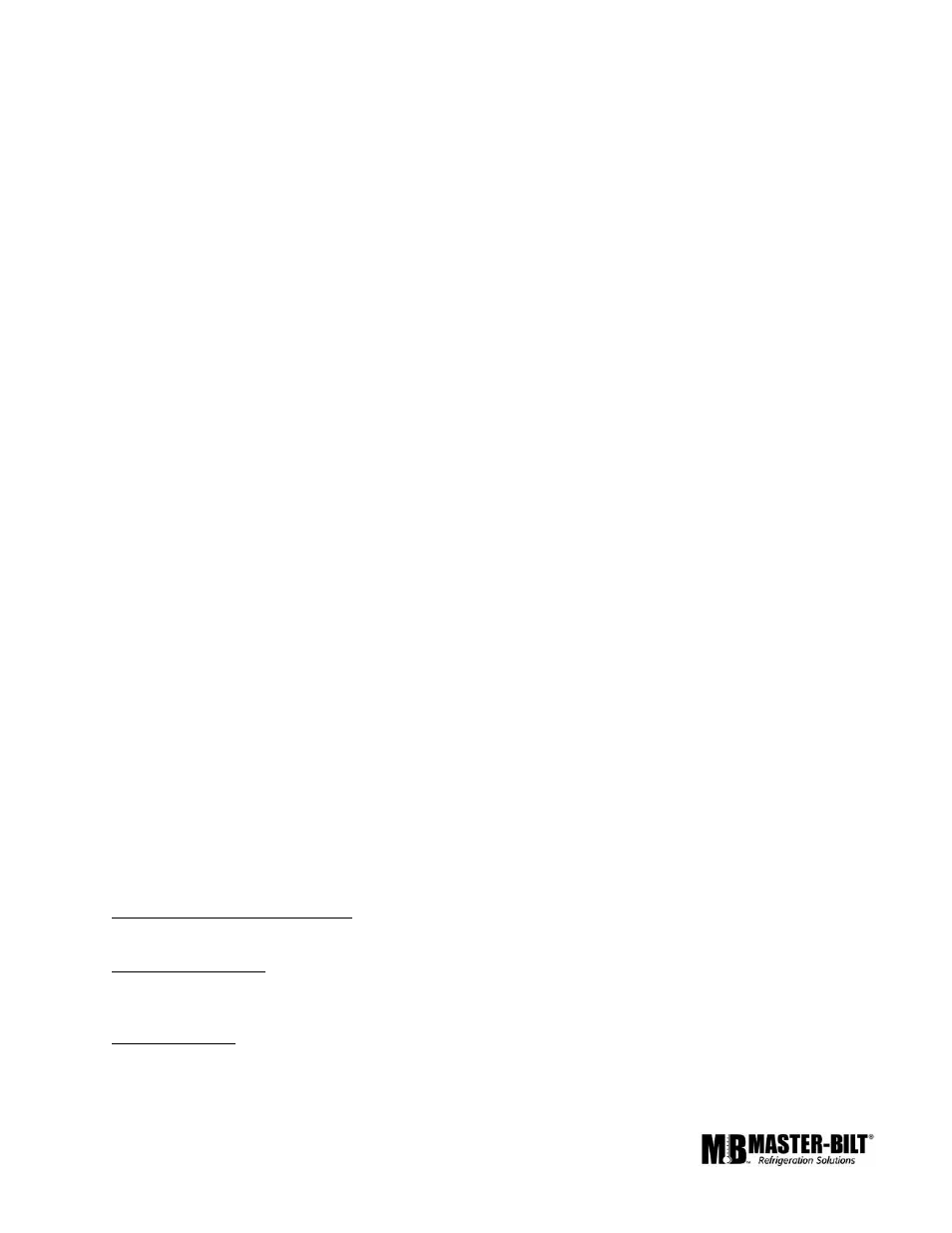 Master Bilt CMICL-156 User Manual | Page 12 / 20