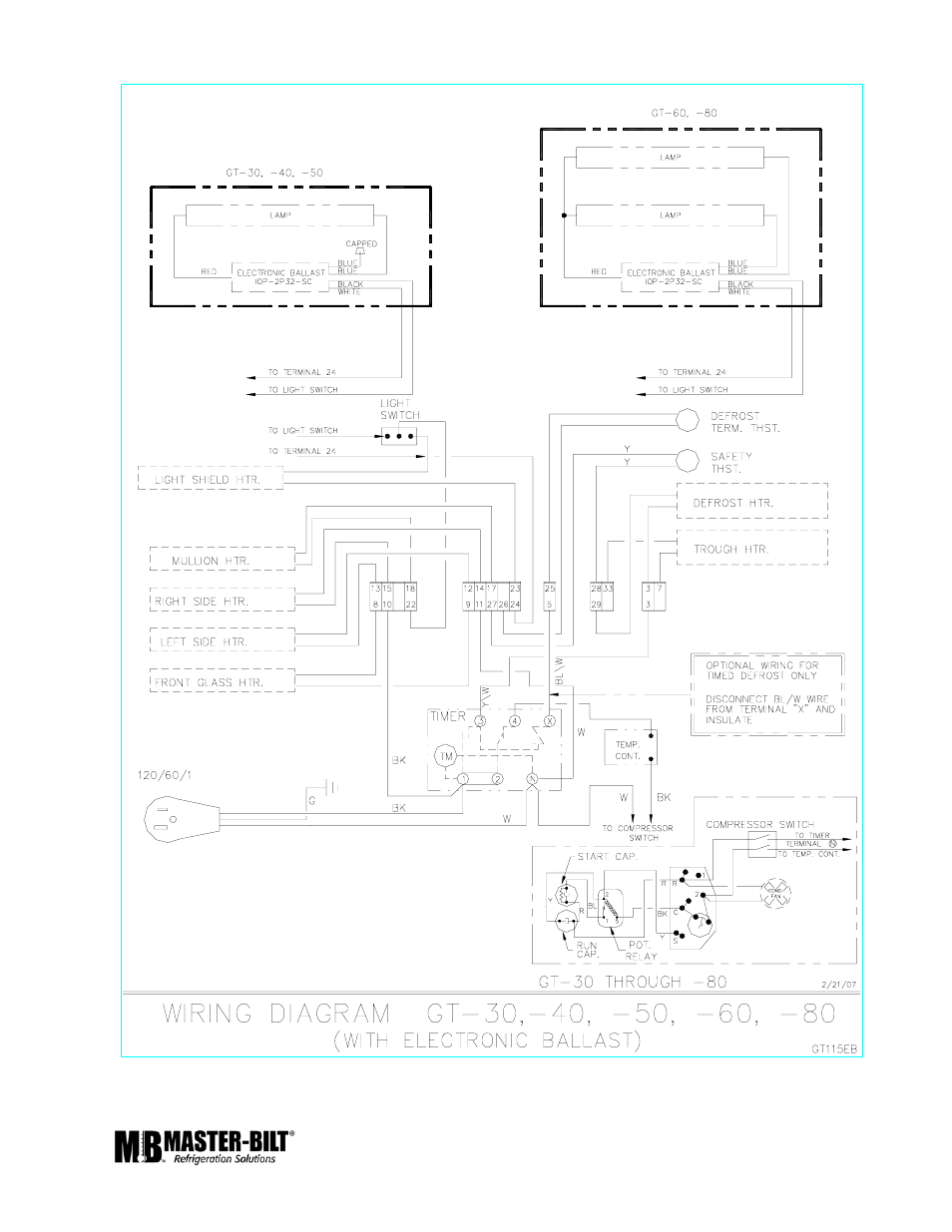 Master Bilt J - Version GT-80 User Manual | Page 14 / 15