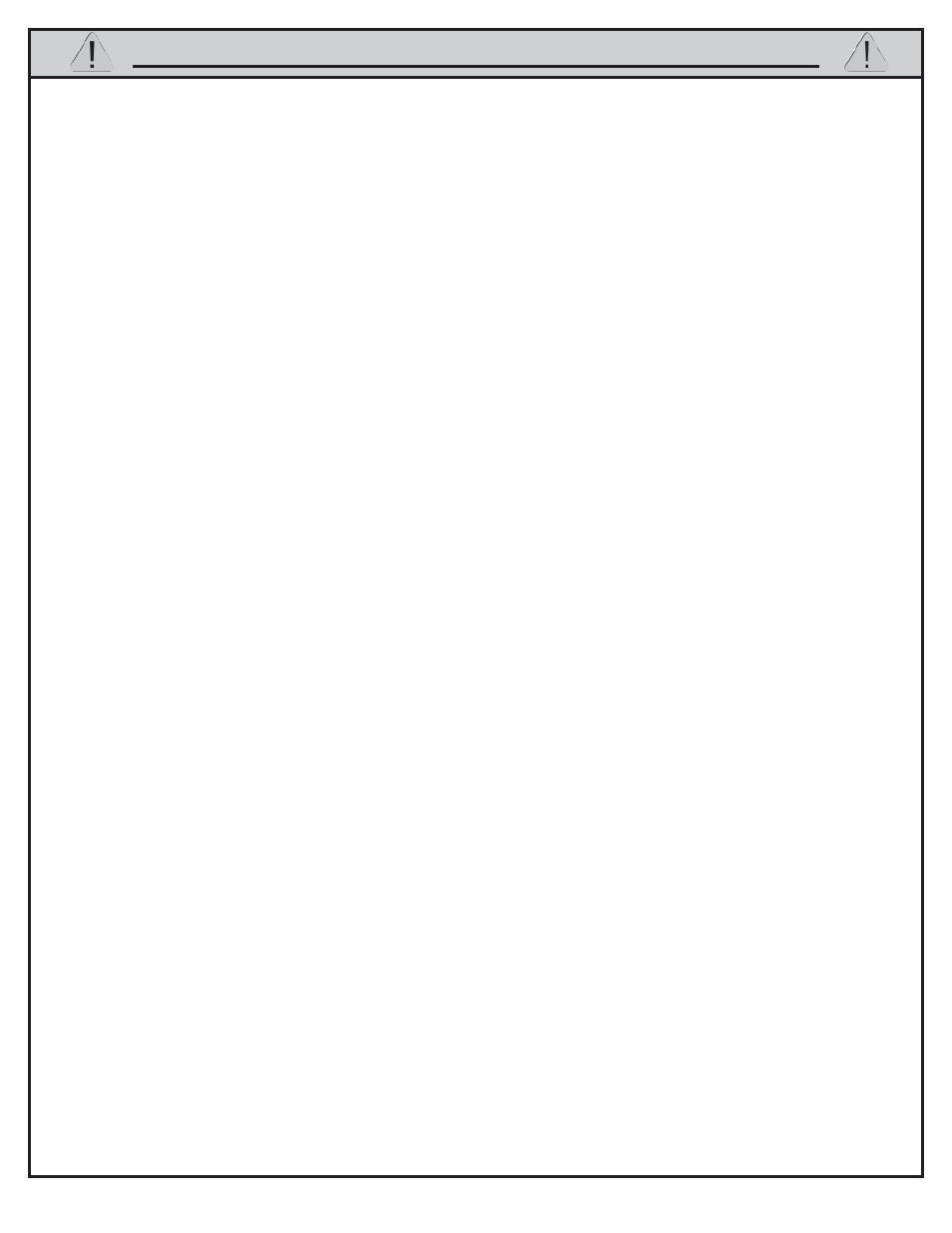 General warnings and safety information | Master Bilt 20150613 User Manual | Page 3 / 20