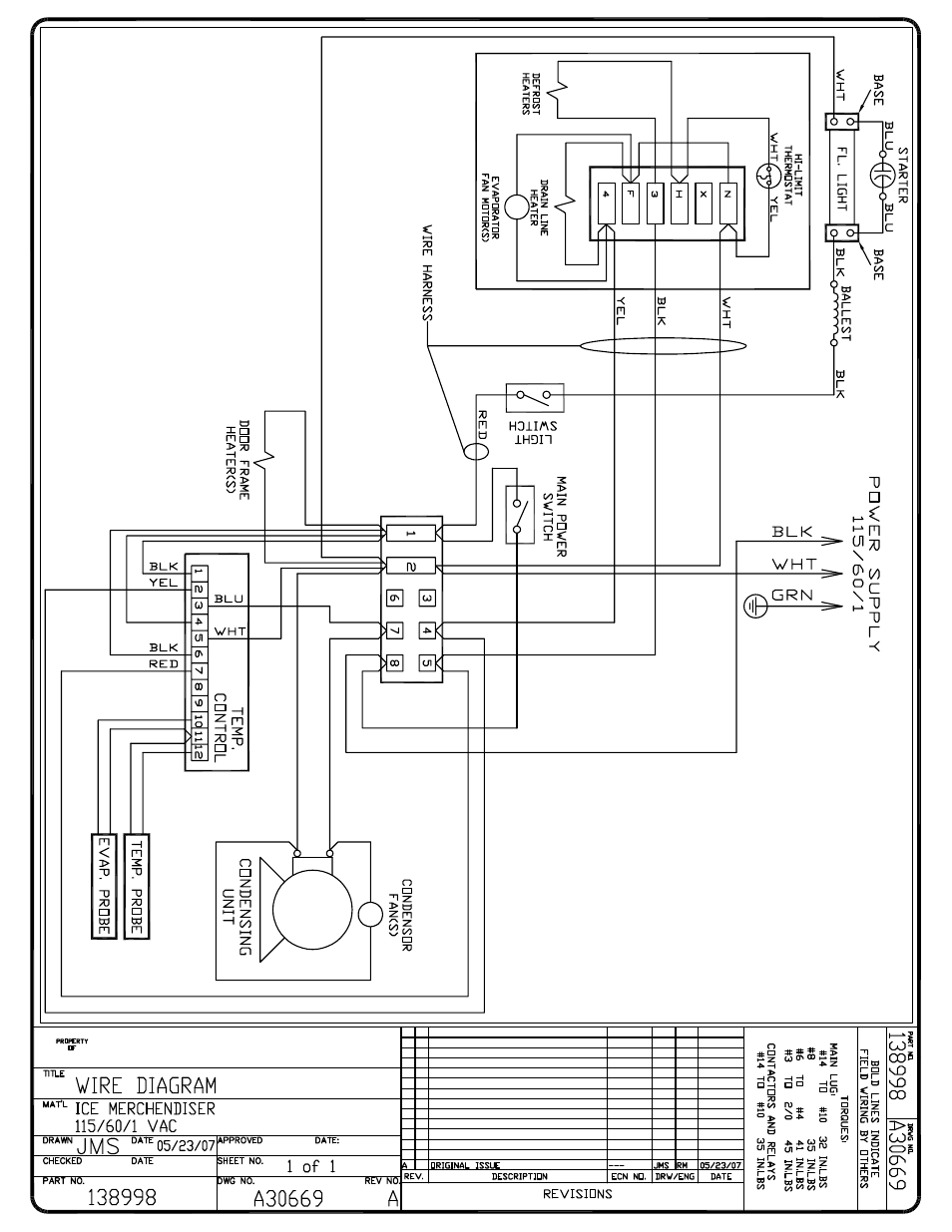 Master Bilt Stundex Ice Merchandiser User Manual | Page 5 / 5