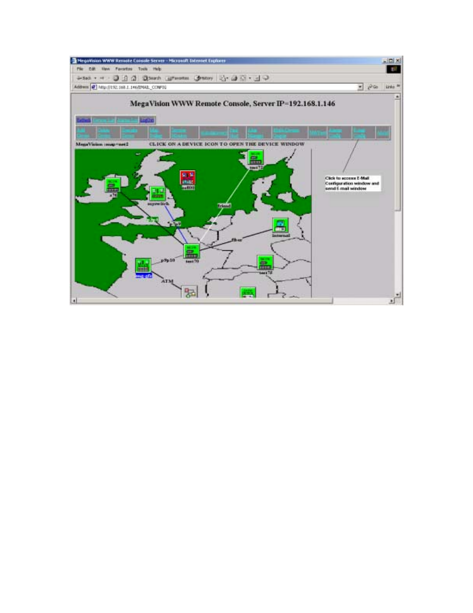 MegaVision Network Management System User Manual | Page 27 / 62