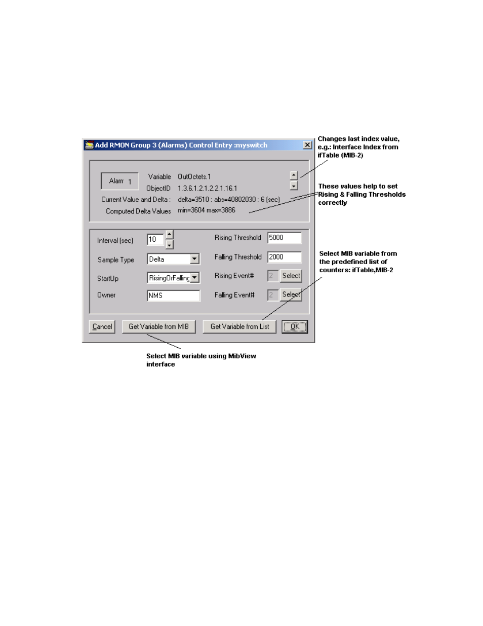 MegaVision Network Management System User Manual | Page 40 / 62