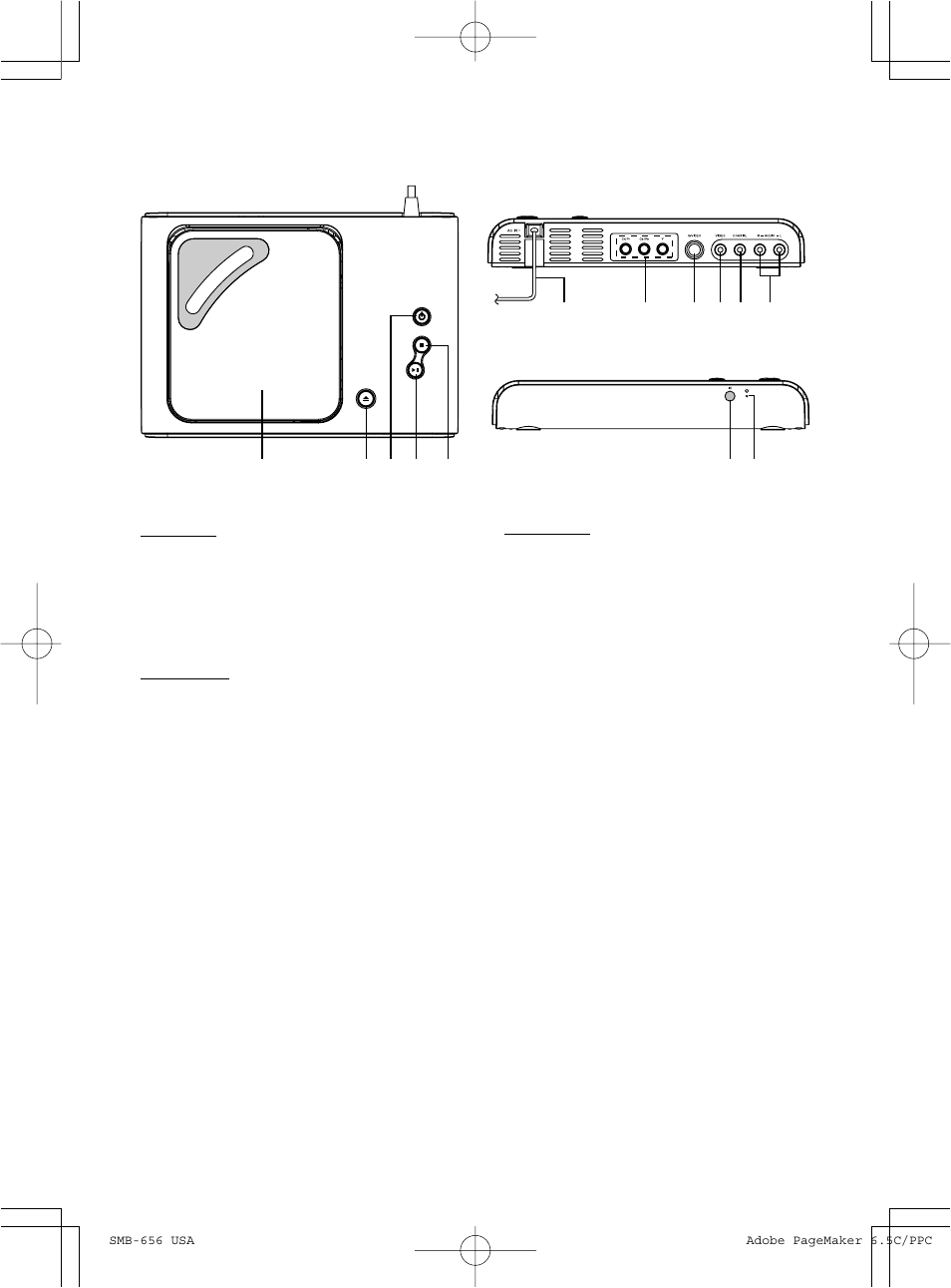 Location of control | MGA Entertainment SMB-657 User Manual | Page 7 / 19