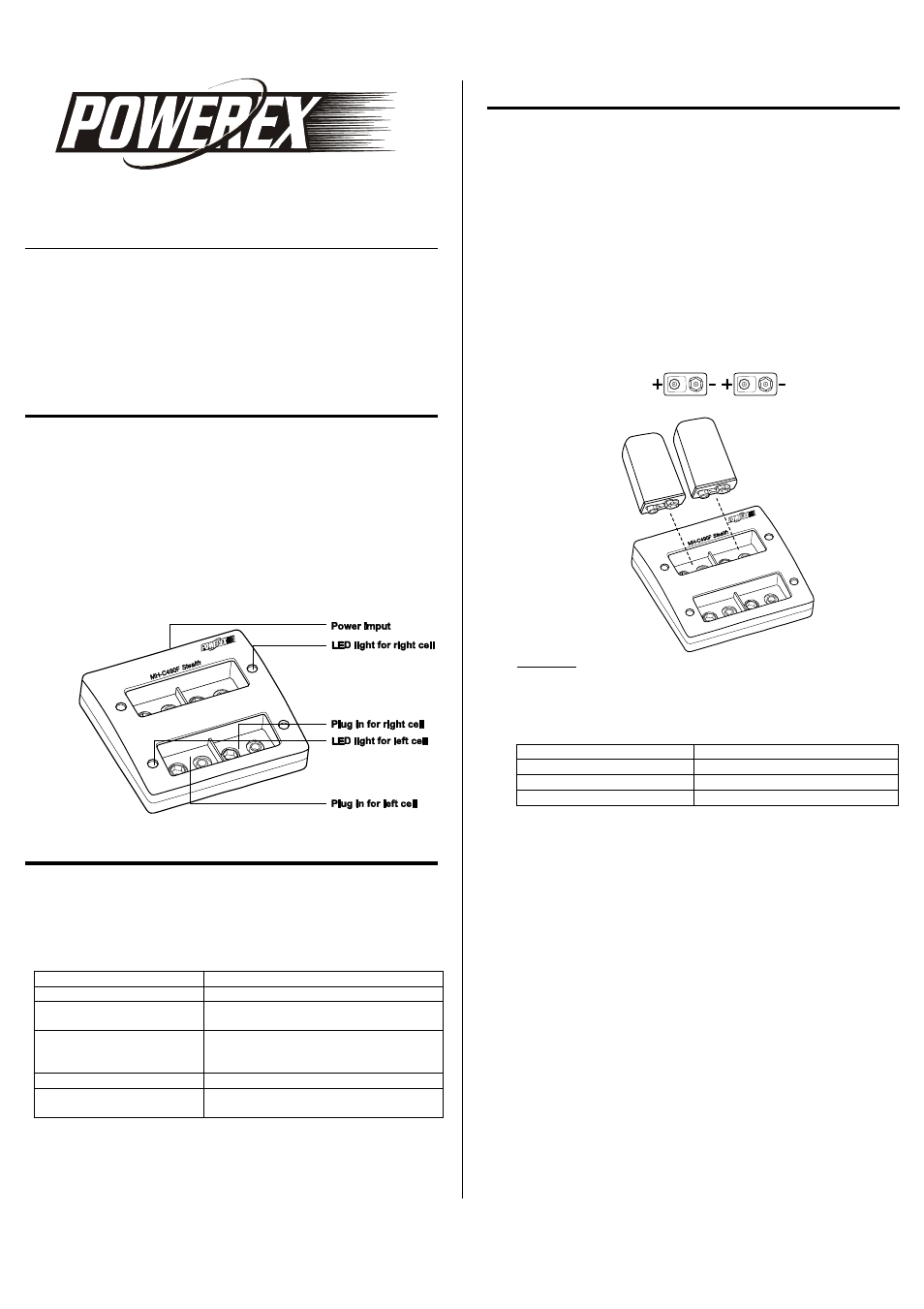 Maha Energy MH-C490F User Manual | 1 page