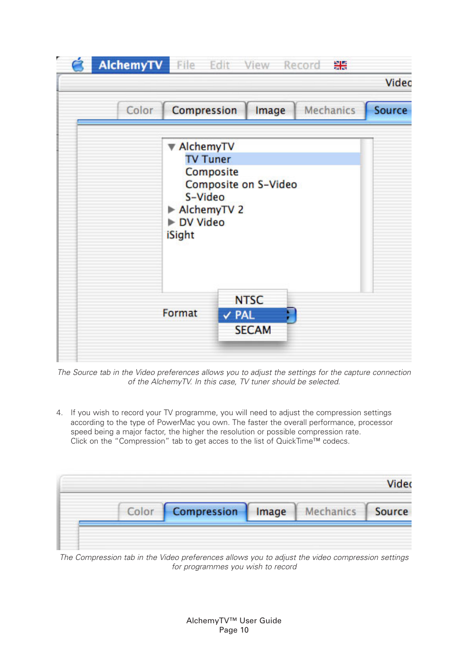 Miglia Technology Alchemy TV User Manual | Page 12 / 34