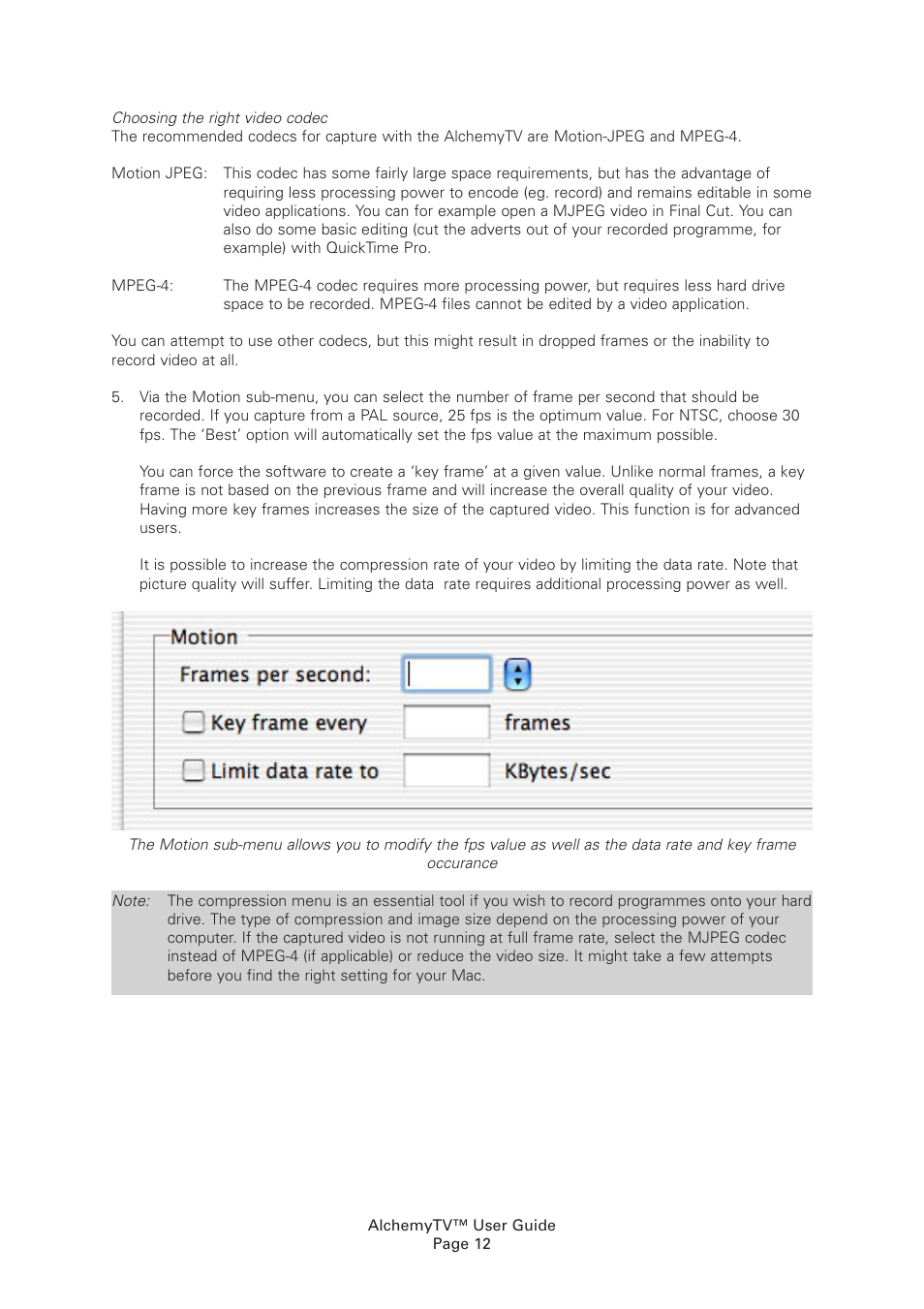 Miglia Technology Alchemy TV User Manual | Page 14 / 34