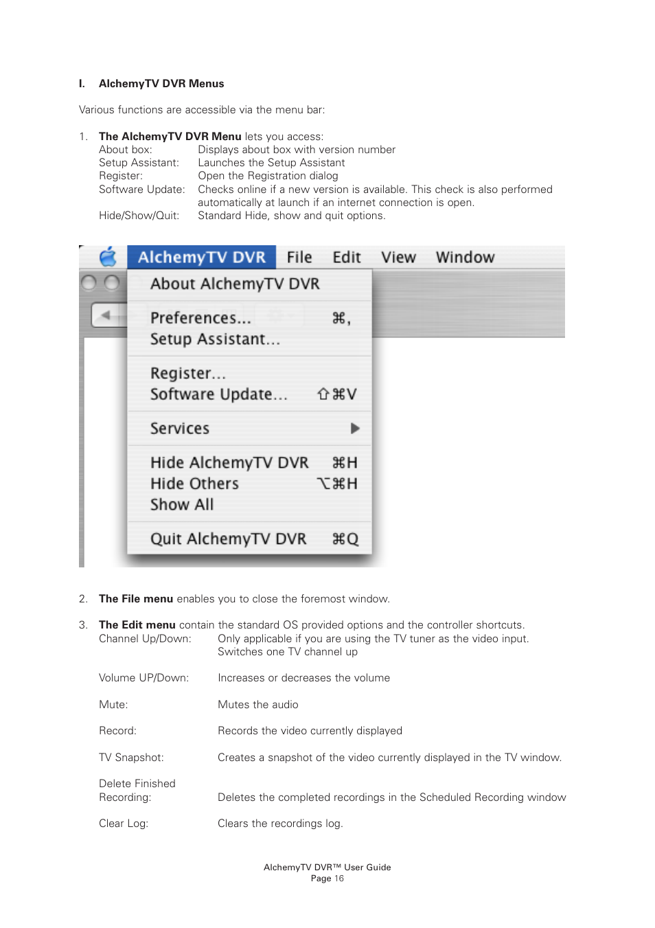 Miglia Technology AlchemyTV DVR User Manual | Page 18 / 55