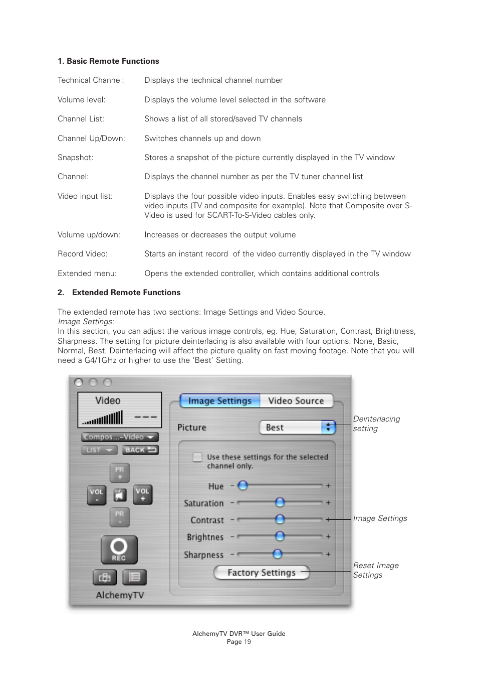 Miglia Technology AlchemyTV DVR User Manual | Page 21 / 55