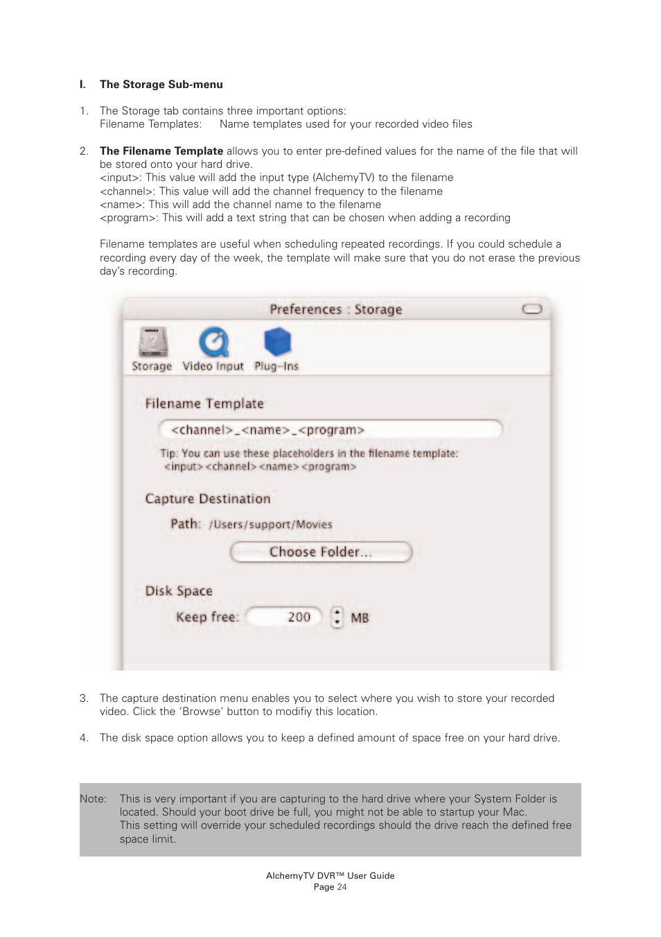 Miglia Technology AlchemyTV DVR User Manual | Page 26 / 55