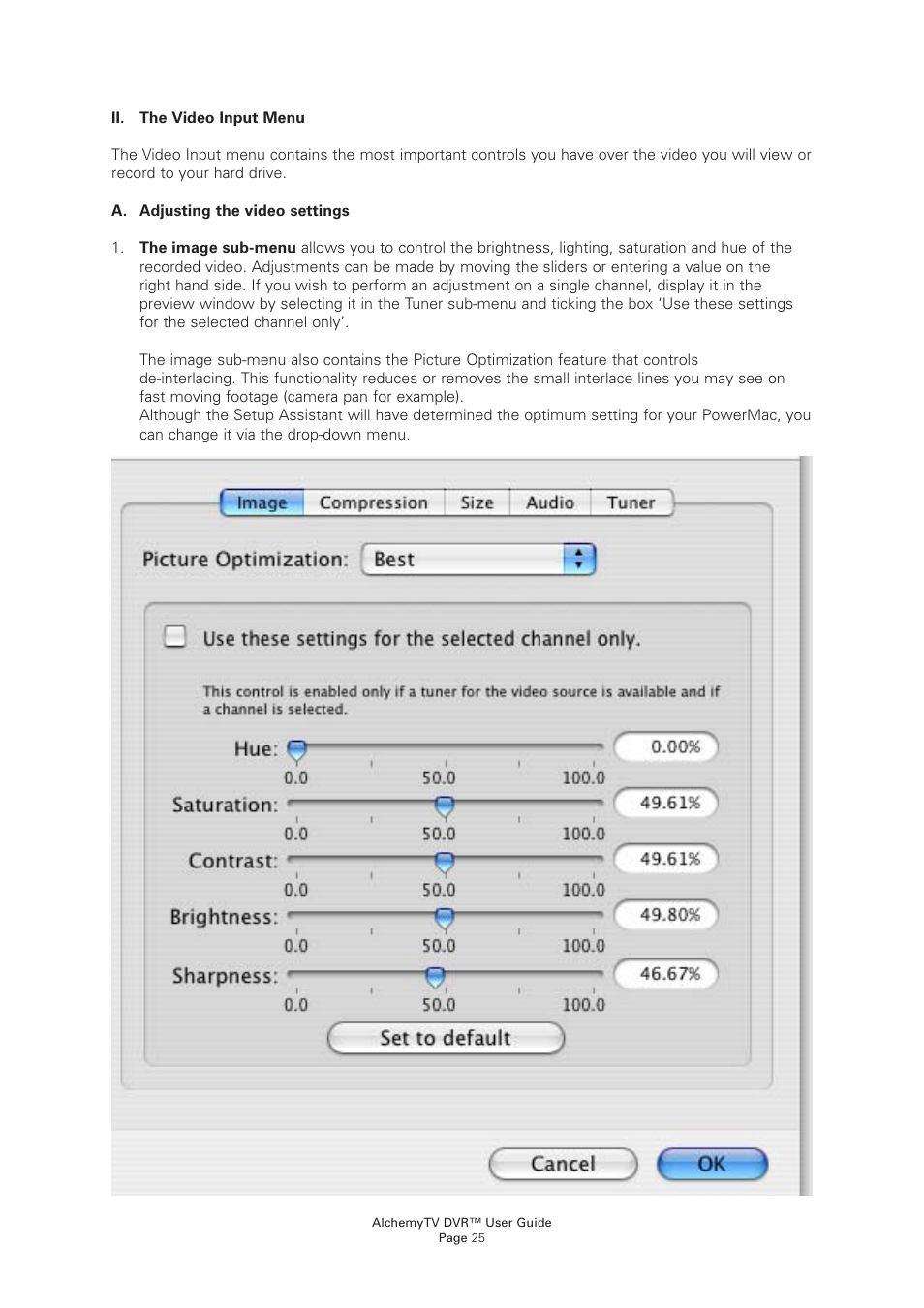 Miglia Technology AlchemyTV DVR User Manual | Page 27 / 55