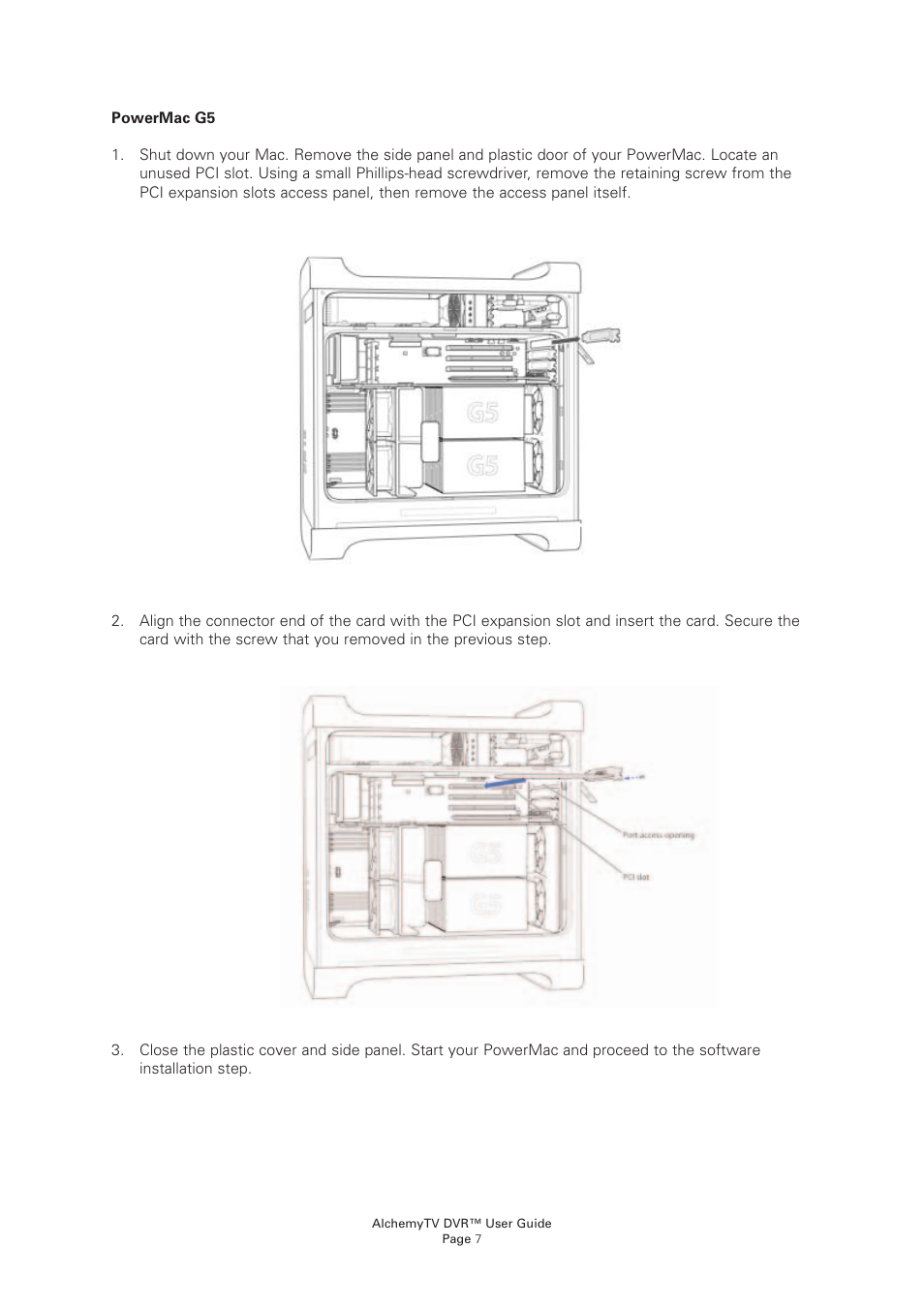 Miglia Technology AlchemyTV DVR User Manual | Page 9 / 55