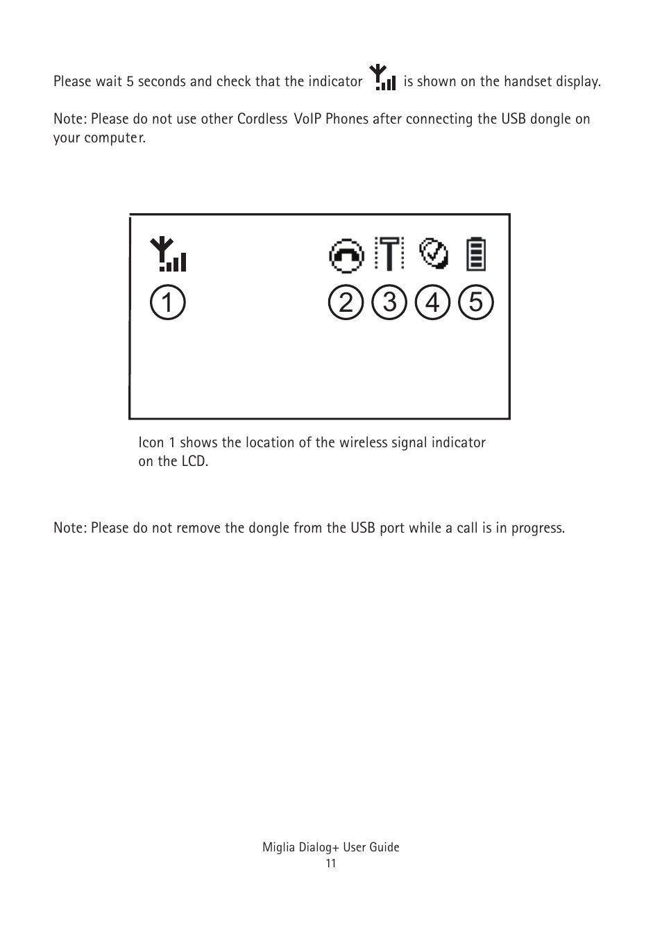 Miglia Technology Dialog Plus Cordless Phone User Manual | Page 11 / 26