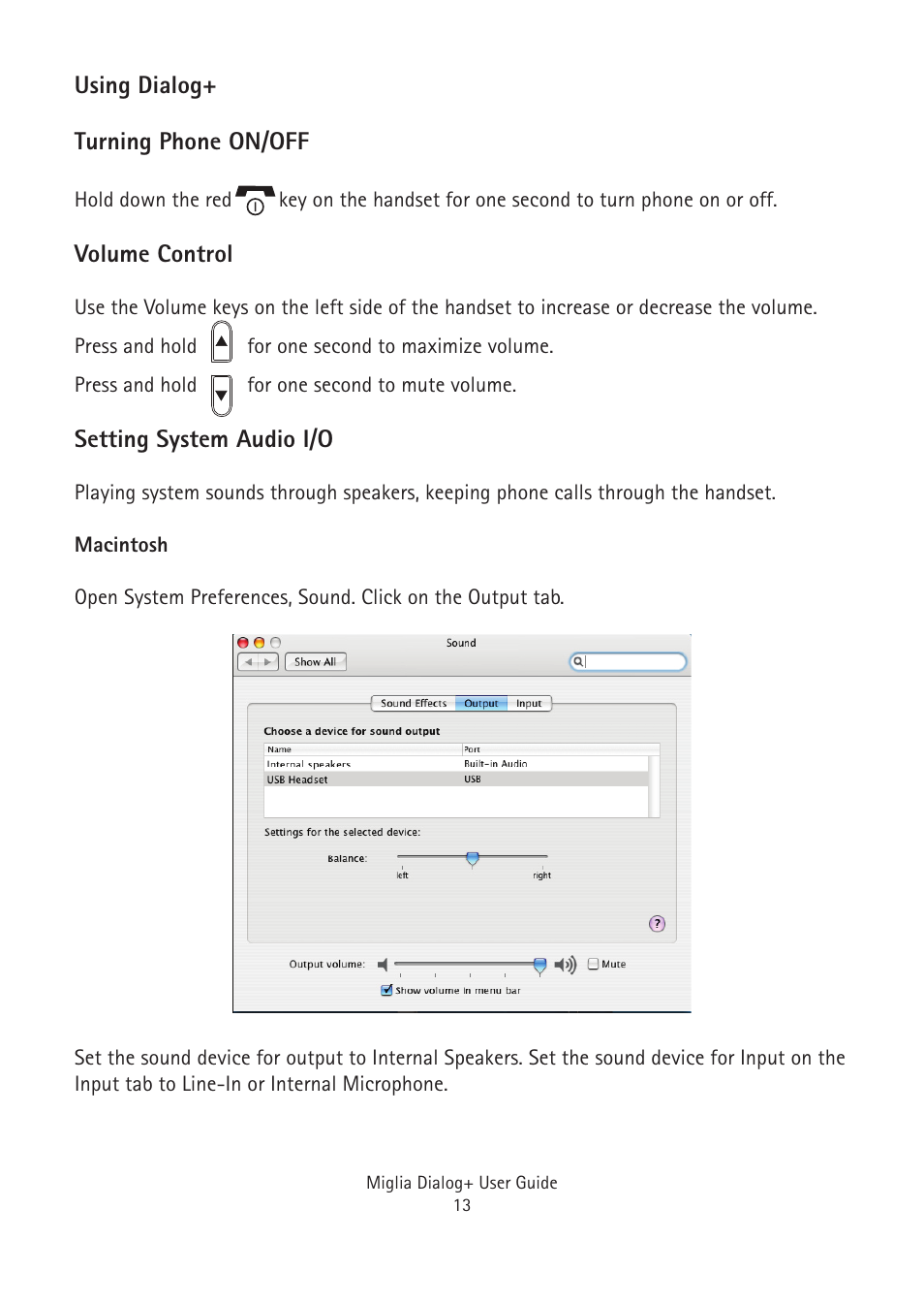 Miglia Technology Dialog Plus Cordless Phone User Manual | Page 13 / 26