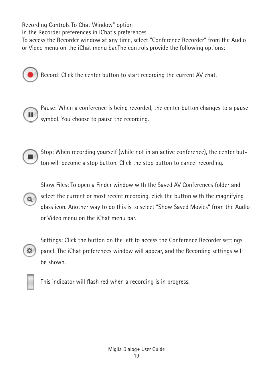 Miglia Technology Dialog Plus Cordless Phone User Manual | Page 19 / 26