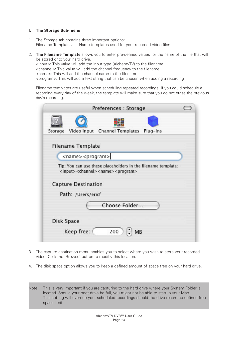 Miglia Technology AlchemyTV User Manual | Page 26 / 56