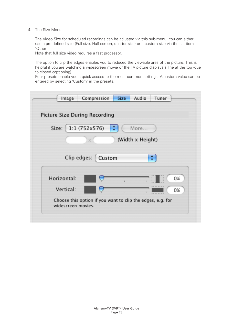 Miglia Technology AlchemyTV User Manual | Page 30 / 56