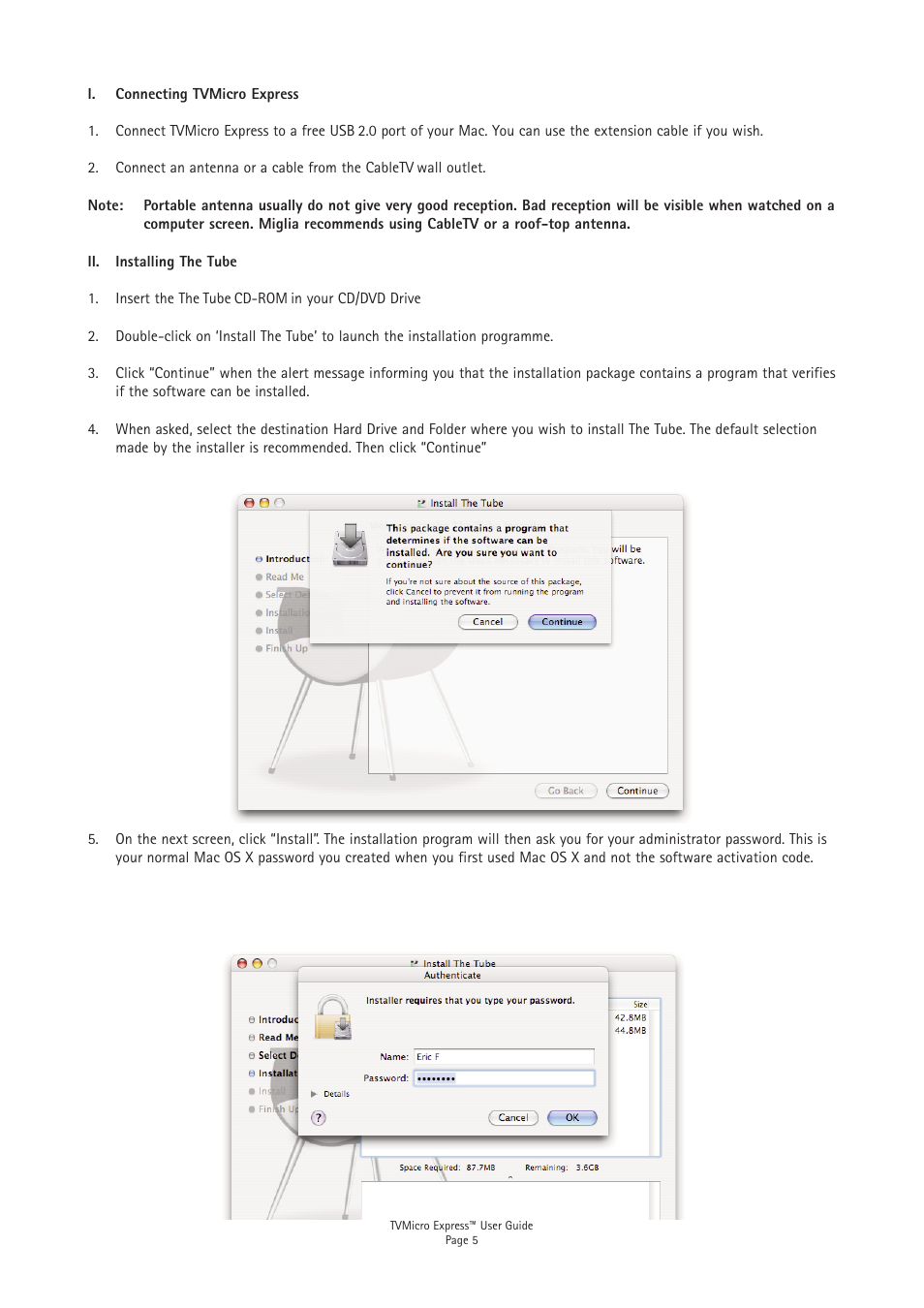 Miglia Technology TV Micro Express Adapter User Manual | Page 7 / 10