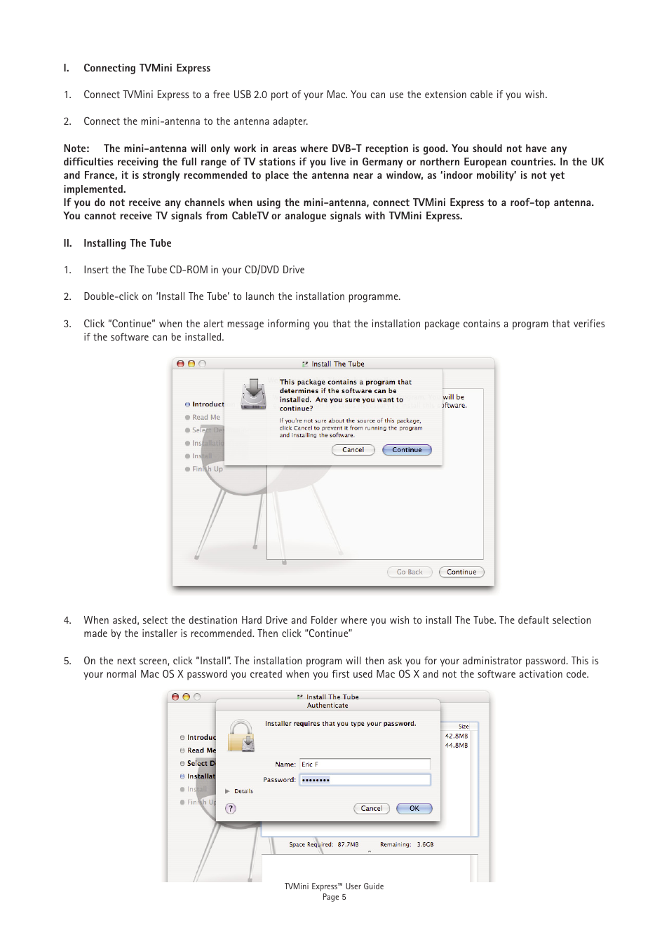 Miglia Technology TVMini Express Adapter User Manual | Page 7 / 10